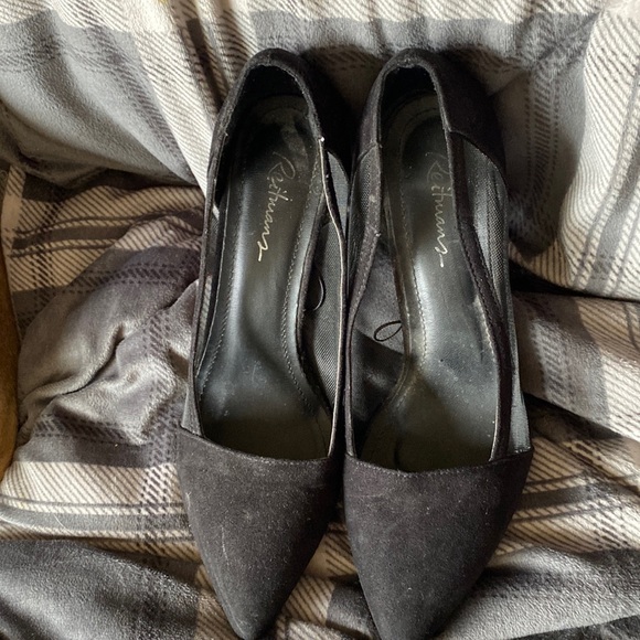 Black woman’s high heel shoe size 8 - Picture 1 of 1